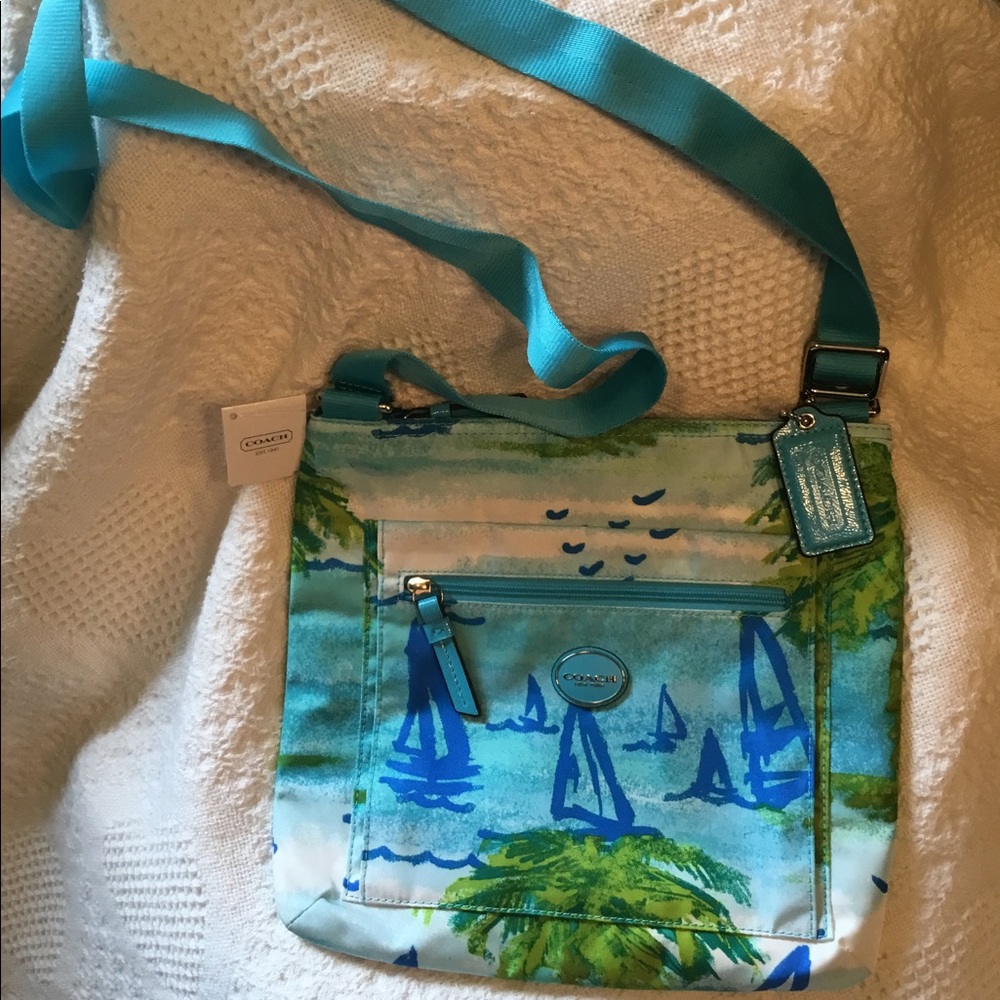 Coach nylon crossbody. Brand new with tag.